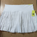 All In Motion New Women's  Athletic Pleated Skort Inner Shorts Back Pocket XXL Photo 0