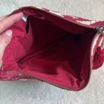 Sole Society  Red Embroidered Clutch with Tassel Photo 5