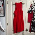 Jay Godfrey 💙 NWT Red Gallagher Mini Asymmetric Dress Photo 2