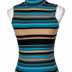 A Byer Vintage Striped Turtleneck Photo 0