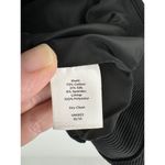 Talbots ‎ The Grace Fit Double Breasted Blazer Jacket Silk Ribbed Black Size 10 Photo 5