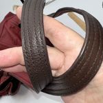 Tignanello Soft Italian Leather Three Part purse with Large Bag Charm and brande Red Photo 15