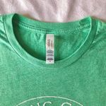 light kelly green and white Notre Dame shirt Photo 2