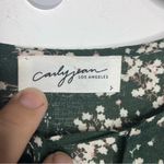 Carly Jean Los Angeles CJLA  Green floral Laura dress boho women’s size‎ small Photo 6