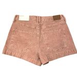 American Eagle Outfitters NWT Pink Corduroy Super Hi-Rise Stretch Walk Shorts 4 Photo 1