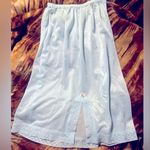 Small light blue silky skirt slip Photo 0
