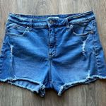 Sofia by Sofia Vergara Chi High Waist Denim Shorts Size‎ 6 Blue Photo 0