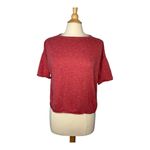 Eileen Fisher  Organic Linen Cotton Slub Bateau‎ Neck Top Knit Top Women Size XS Photo 2