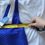 Lands' End NWT Womens Size 1X 16W-18W Tankini Top Bikini Blue Summer Beach Photo 2