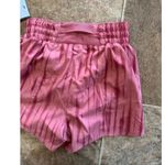 Nike  One Dri-FIT High-Waisted Brief-Lined Printed Shorts Canyon Pink Size Small Photo 9