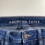 American Eagle size 4 Super Hi-rise Jegging dark wash blue jeans Photo 6