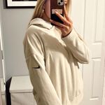 Nike  Cream Therma Polar Hoodie Sweatshirt Photo 1