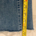 SheIn  High Rise Bell Bottom Raw Hem Flared Jeans Womens Size Large Boho Photo 6