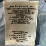 Maeve Anthropologie   Dress Size Medium Boho Preppy Embroidered Gauze Crinkle Photo 13