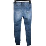 Indigo Rein  Jeans Women 5 Jr Blue Ankle Distressed Stretch Faded Medium Denim Photo 1