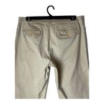 Boden Pants Women 16 Khaki‎ Tan Straight Leg Cropped Preppy Career Trousers Brown Photo 3