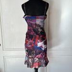 American Vintage VINTAGE ART ROMAN ROMANTIC PRINT RUCHED DETAIL CAMI DRESS Photo 4