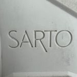 SARTO by Franco Sarto Daine Slip On Sneaker Dusty Rose snake print, Size 8.5 EUC Gold Photo 11