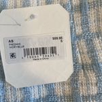 Altar'd State NWT Tanya High Waisted Tweed Blue White Plaid Shorts Small Preppy Photo 6