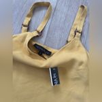 The Vintage Shop Yellow Asymmetrical Fitted top π Photo 3