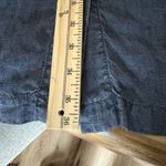 Eileen Fisher Linen Button Down Shirt Dress Size L Knee Length Lagenlook Gray Photo 7