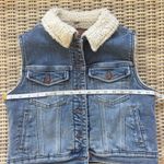 Judy Blue  Shearling Lined Denim Vest Photo 8