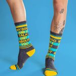 Fun Socks Gray Photo 3