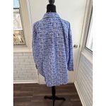 Anthropologie  Anisa Rise & Shine Button Down Shirt medium Oversized layered Photo 6