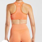 Gymshark Vital Seamless 2.0 Sports Bra - Apricot Orange Marl - Large Photo 3