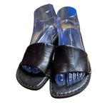 Kenneth Cole Reaction Women's Slip On Sandals Soft Leather Size 8 Sku 2462 Photo 1