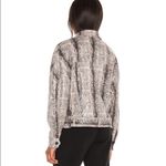 BLANK NYC Snake Print Faux Leather Here I Go Again Crop Jacket
Size Large NWT Photo 6