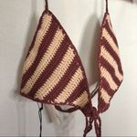 Somedays Lovin NEW REVOLVE ' Miles Crochet Tie Halter Swim Top L Photo 56