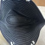 Rachel Zoe  Box of Style Black Straw Tote Bag NWT Photo 8