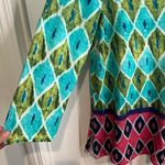 Habitat  Clothes to Live In Sweater Size S Multi-Color Abstract Geometric Artsy Photo 2