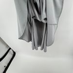 Lulus Women L Stylize Flounce Hem Mini Dress Slate Blue Grey Cocktail Wedding Photo 4