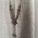 Bohemian Beaded Ceramic Brown Adjustable Necklace Ethnic Style Flower Pendant‎ Photo 9