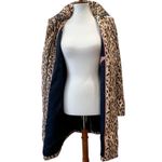 J.Crew Trench Coat Small Rain Coat Jacket Retro Leopard Classic Removable Hood Photo 1