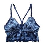 Aerie  Blue Lace Racerback Bralette Photo 0