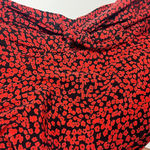 Free People NWT  Kinsley Wrap Dress, black combo Photo 8