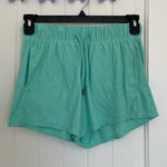 Athletic Works EUC‎ |  women’s turquoise elastic waistband shorts — small Photo 0