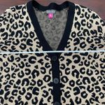 Vince Camuto Leopard Print Button Up Cardigan Size X-Small Photo 5