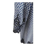 Joie  Silk Tunic Dress Women's Size XS Blue‎ Cream Geometric Long Sleeve V-Neck‌ Photo 1