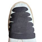 Toms Valencia Espadrille Platform Slip-on Shoes Natural Canvas Black Womens Sz 7 Photo 7