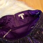 Speechless  strapless sequined dress purple size 9 Prom Hoco New Years Party Photo 4