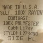 Vintage 90s Y2K Patchwork Floral Midi Maxi Slip Skirt By Clio Size Large Petite Blue Photo 8