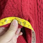 Tommy Hilfiger Vintage 90s Women's Cable Knit Sweater Red Wool Blend Sz M Photo 6