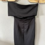 Maurie and Eve Genesis Little Black Dress Size 6‎ One Shoulder Arm Midi Slit Photo 5