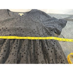 Style & Co black eyelet babydoll dress, size XL Photo 5