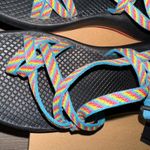 Chacos CHACO Vibram Women's Size 8 Black Sandals‎ Strappy Toe Loop Outdoor Shoes Photo 5