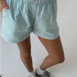 PARKE  striped boxer short in mint Photo 0